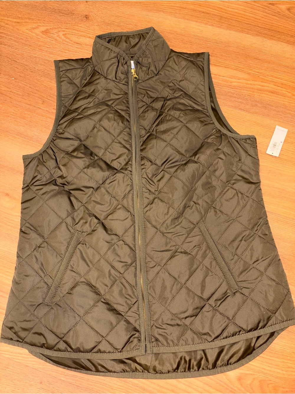 Old Navy Brown Quilted Vest